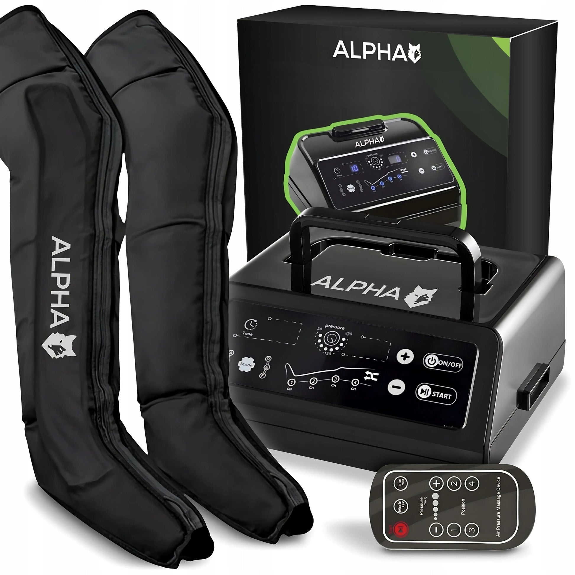 Lymphatic Drainage Compression Device - Leg Massager ALPHA Presotherapy