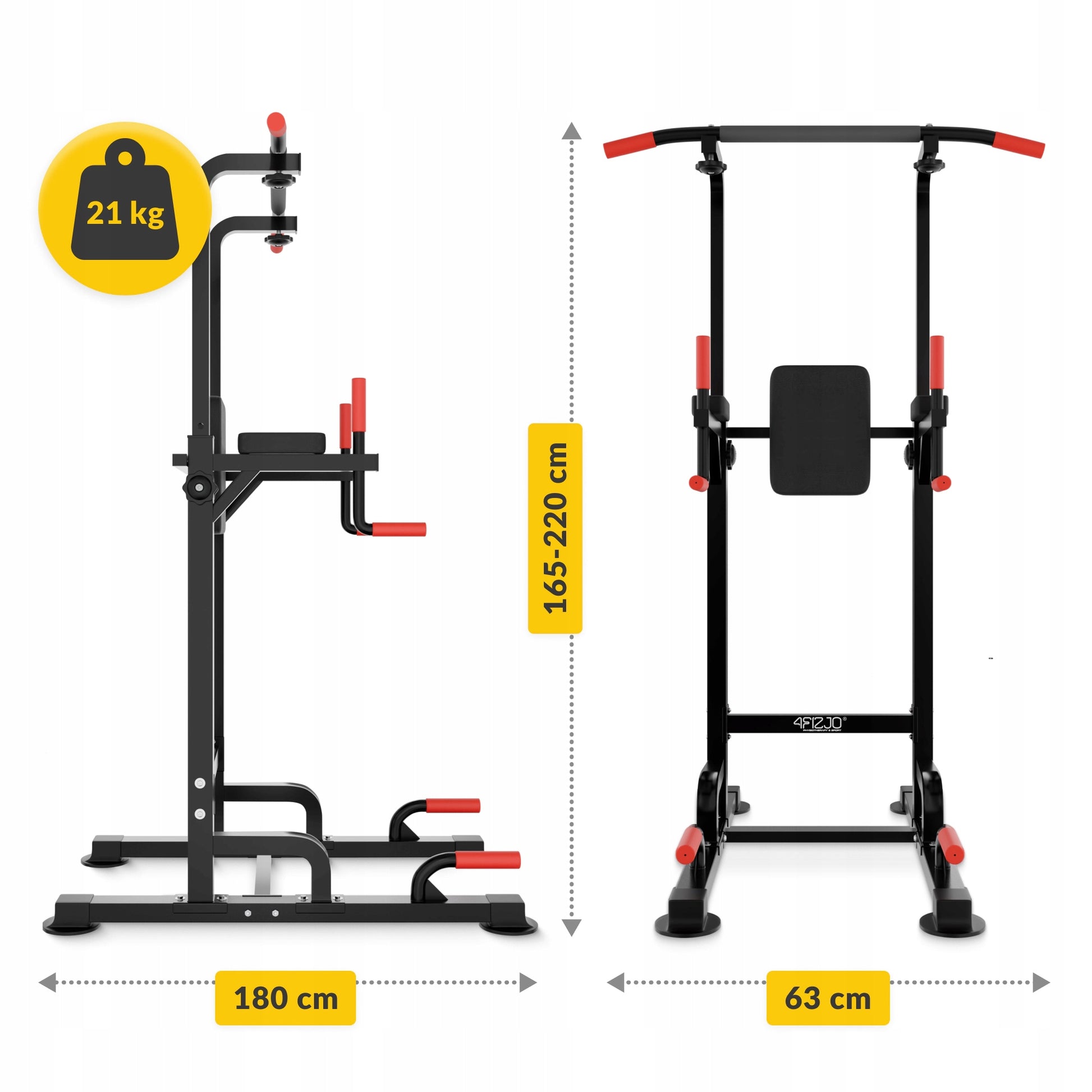MULTIFUNCTION HANDRAIL FREESTANDING ADJUSTABLE TRAINING BAR WITH BENCH