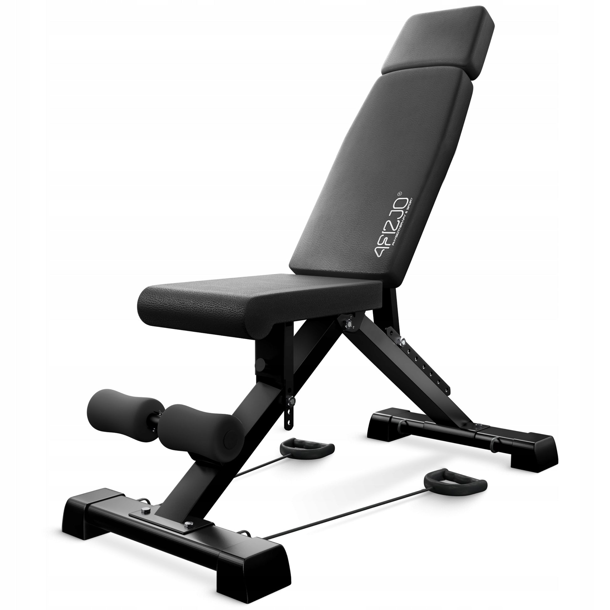 FOLDING WEIGHT BENCH ADJUSTABLE FOR EXERCISE STRAIGHT SLANTED BENCH EVO