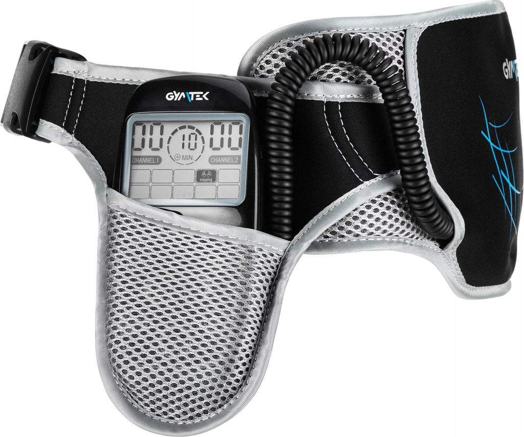 ABDOMINAL MUSCLE ELECTROSTIMULATOR ABDOMINAL MASSAGER SLIMMING BELT GYMTEK