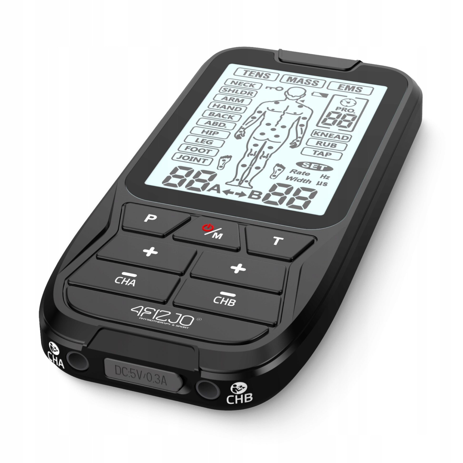 ELECTROSTIMULATION MUSCLE MASSAGE STIMULATION ELECTROTHERAPY TENS EMS LITE