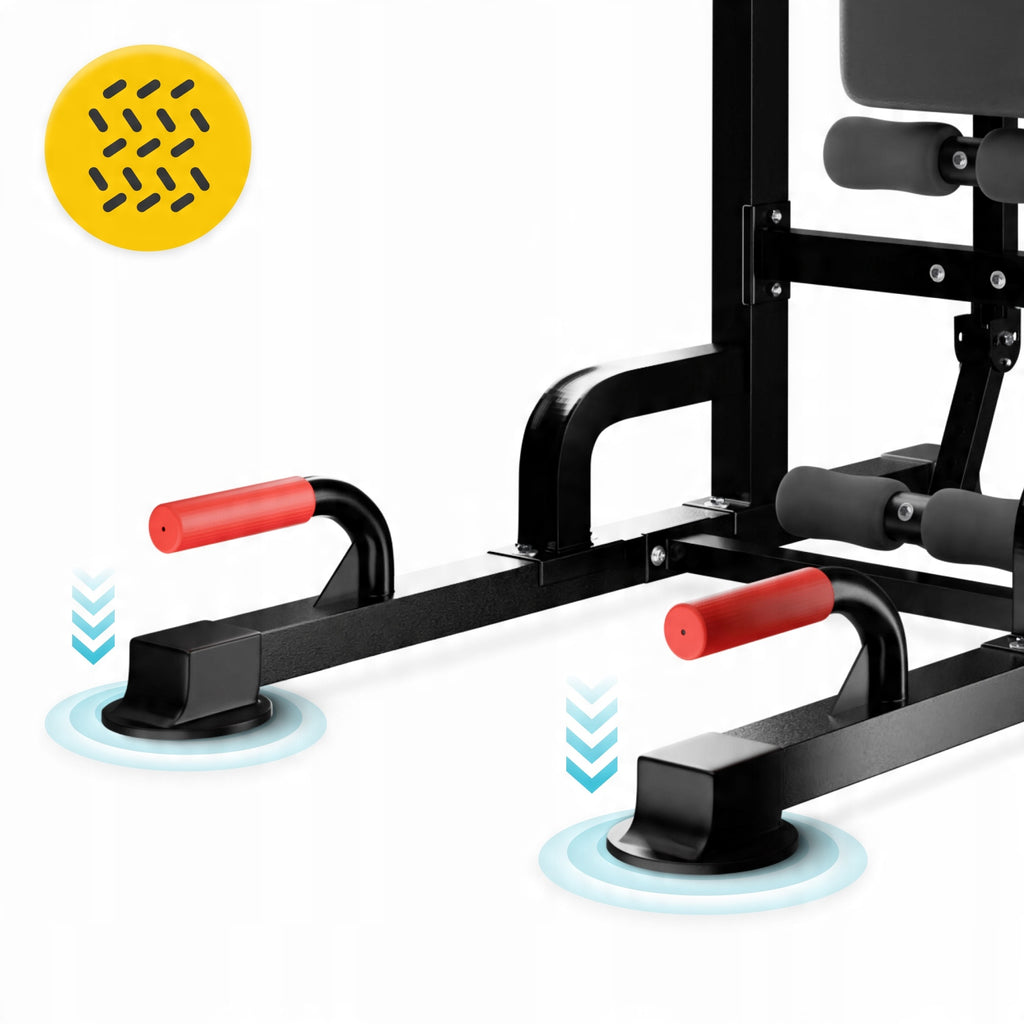 HANDRAIL MULTIFUNCTIONAL BENCH EXERCISE BENCH FREESTANDING PRO+