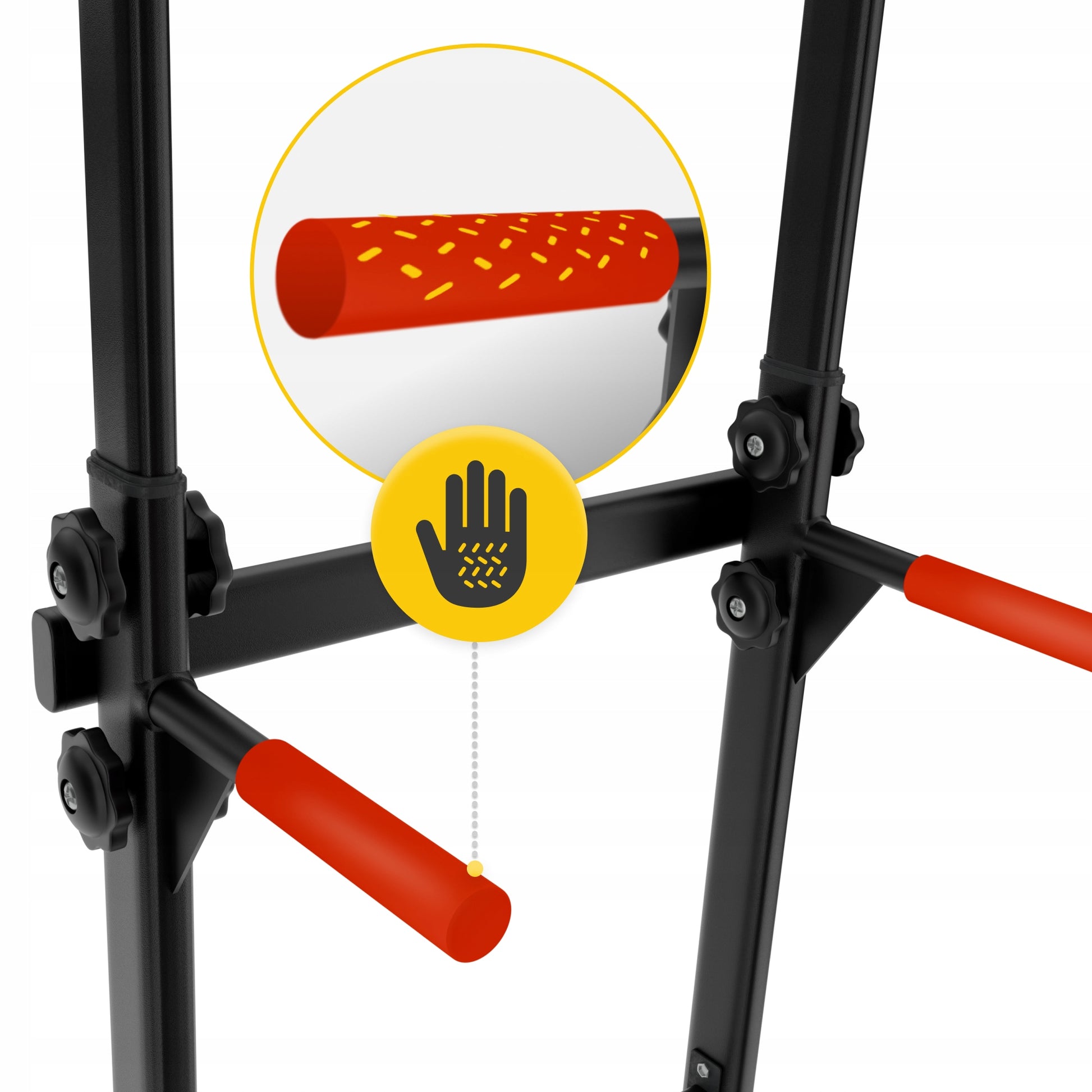 PULL-UP BAR STATIONARY EXERCISE HANDRAIL MULTIFUNCTIONAL FOR DIPS