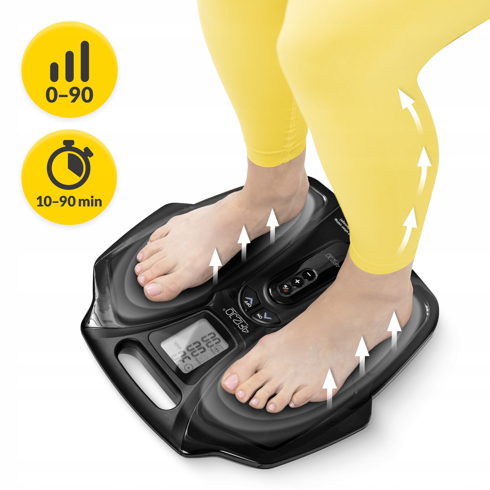 MUSCLE ELECTROSTIMULATOR MAT FOOT MASSAGER TENS EMS 2in1 FOR ACUPRESSURE PILOT