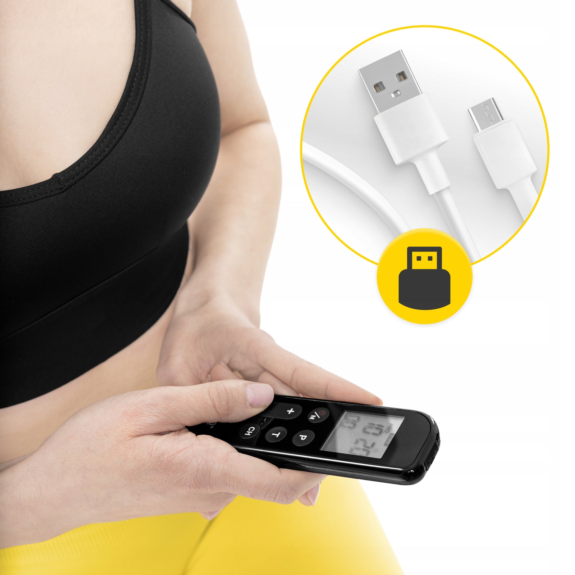 ELECTROSTIMULATOR MUSCLE MASSAGE STIMULATION ELECTROTHERAPY TENS EMS EVO 3in1