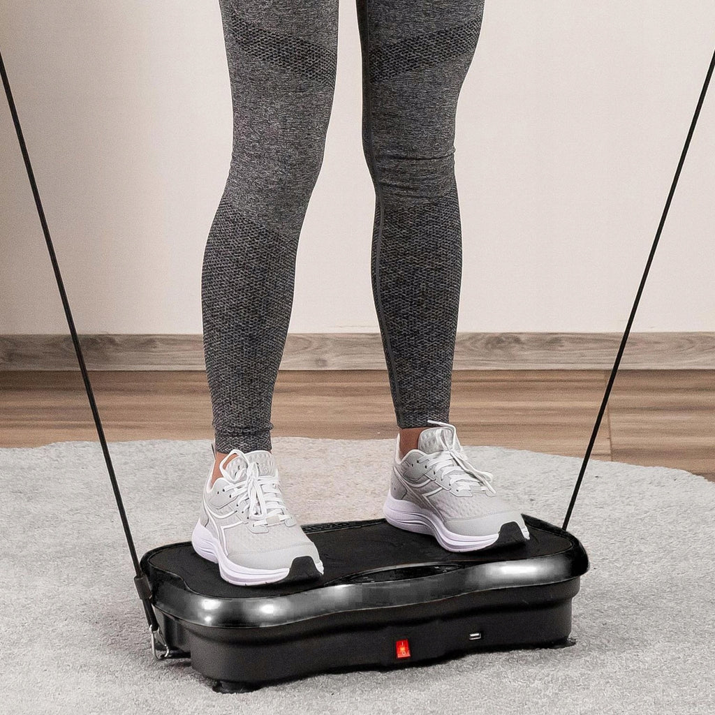 VIBRATION PLATFORM VIBRATING TRAINING MASSAGER WITH REMOTE CONTROL XP500 GYMTEK