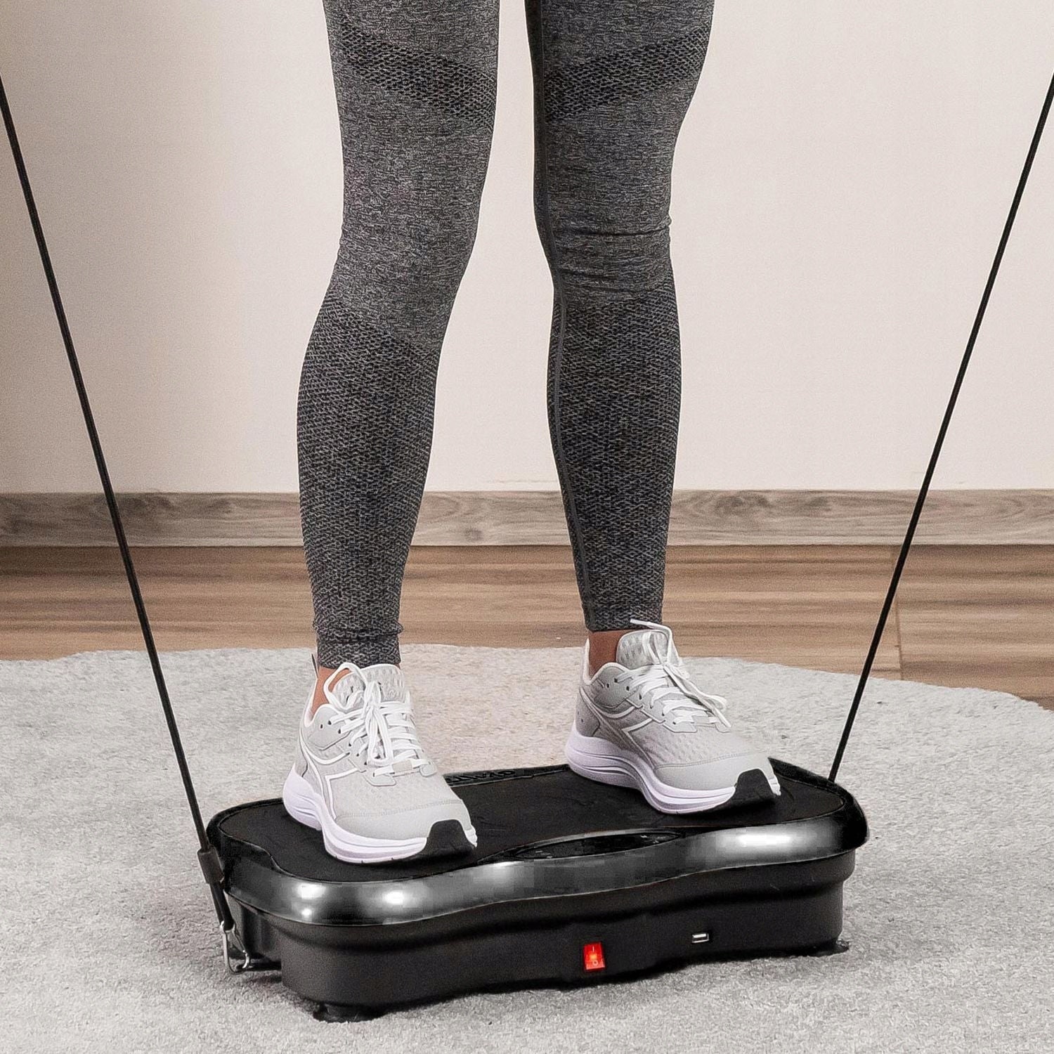 VIBRATION PLATFORM VIBRATING TRAINING MASSAGER WITH REMOTE CONTROL XP500 GYMTEK