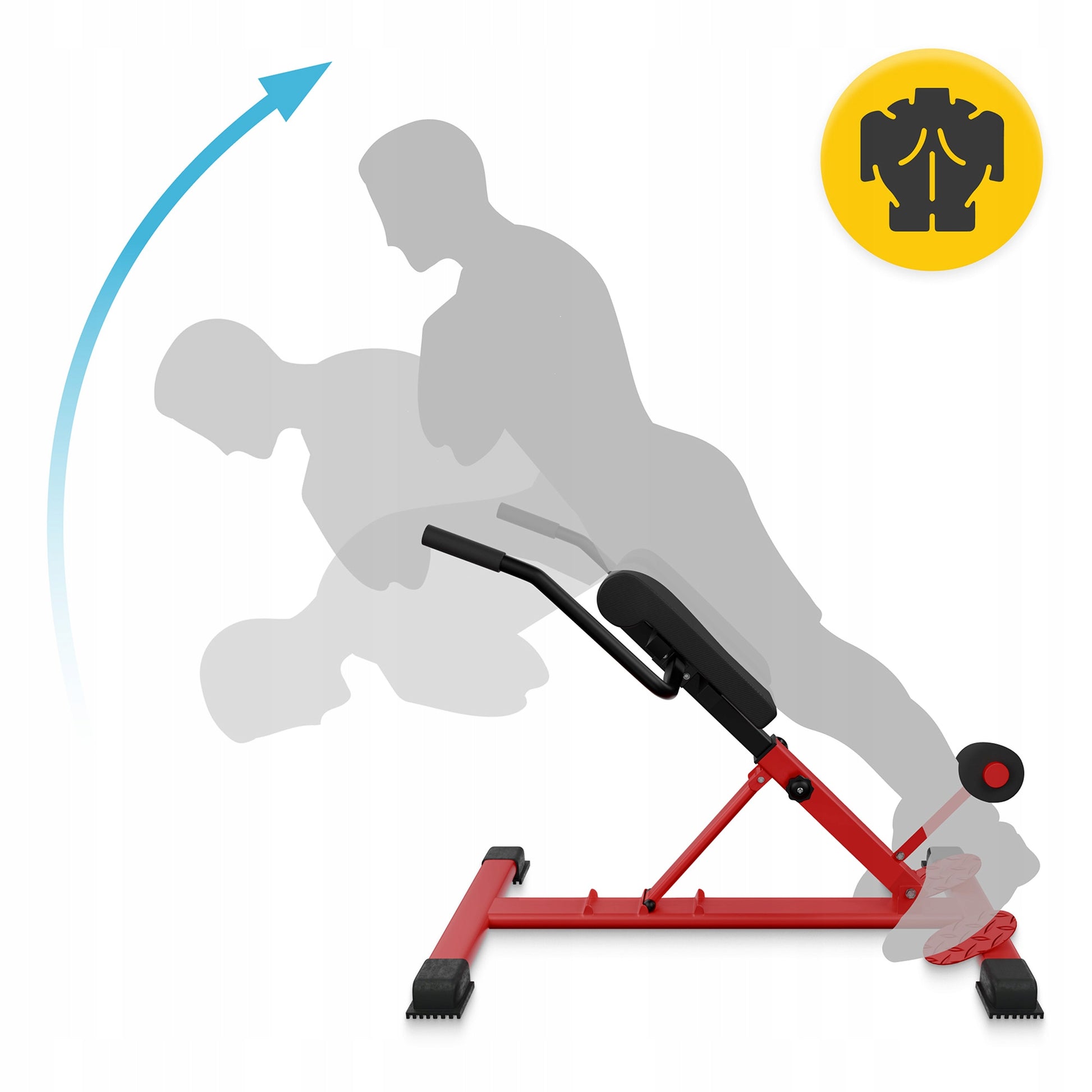 ROMAN EXERCISE BENCH TRAINING ADJUSTABLE FOLDING MULTIFUNCTIONAL