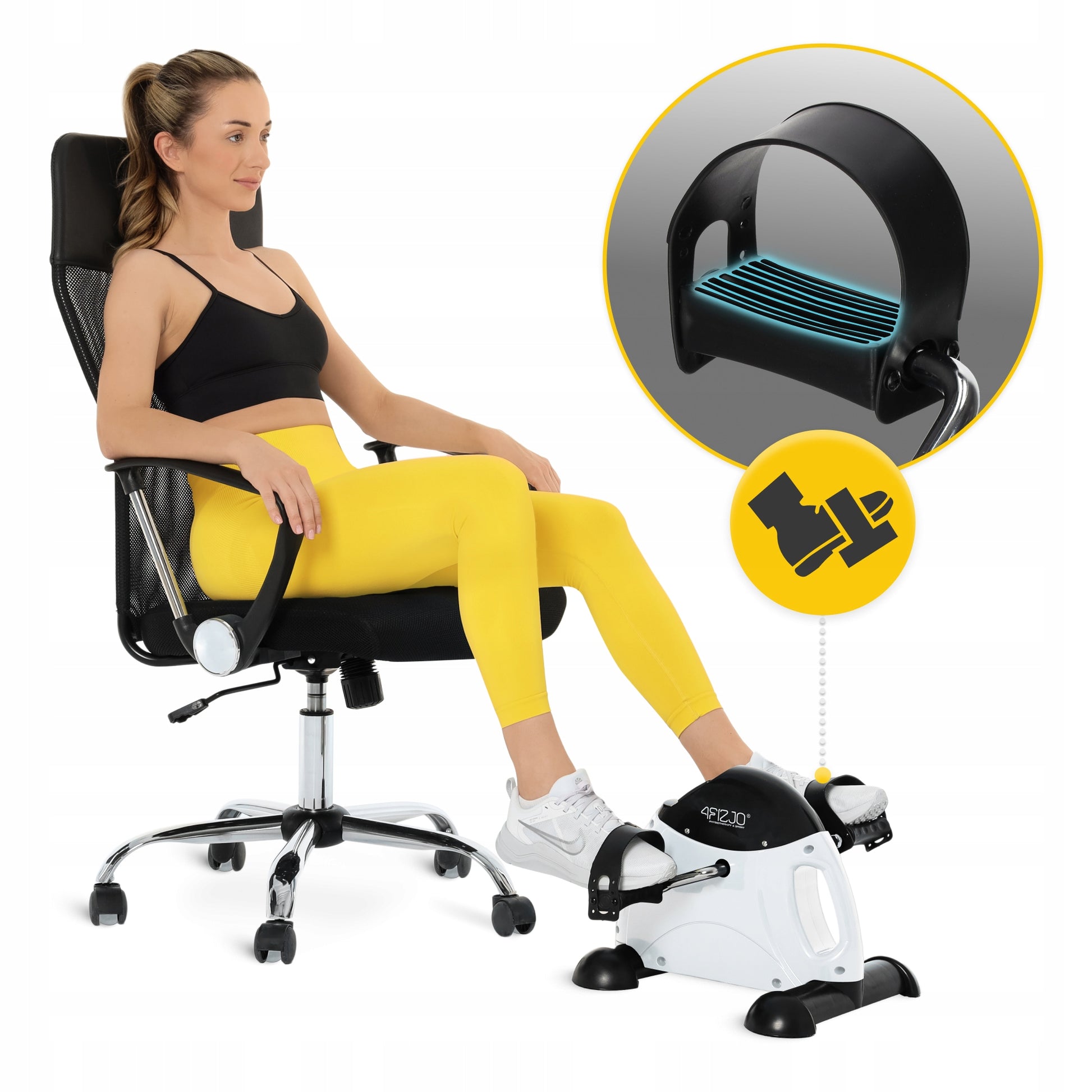 REHABILITATION BIKE TRAINING ROTOR EXERCISE BIKE FOR ARMS AND LEGS ACTIVE