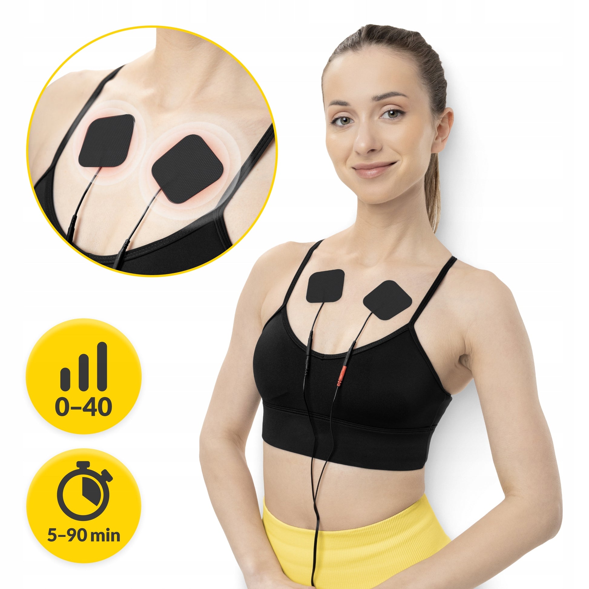 ELECTROSTIMULATION MUSCLE MASSAGE STIMULATION ELECTROTHERAPY TENS EMS LITE
