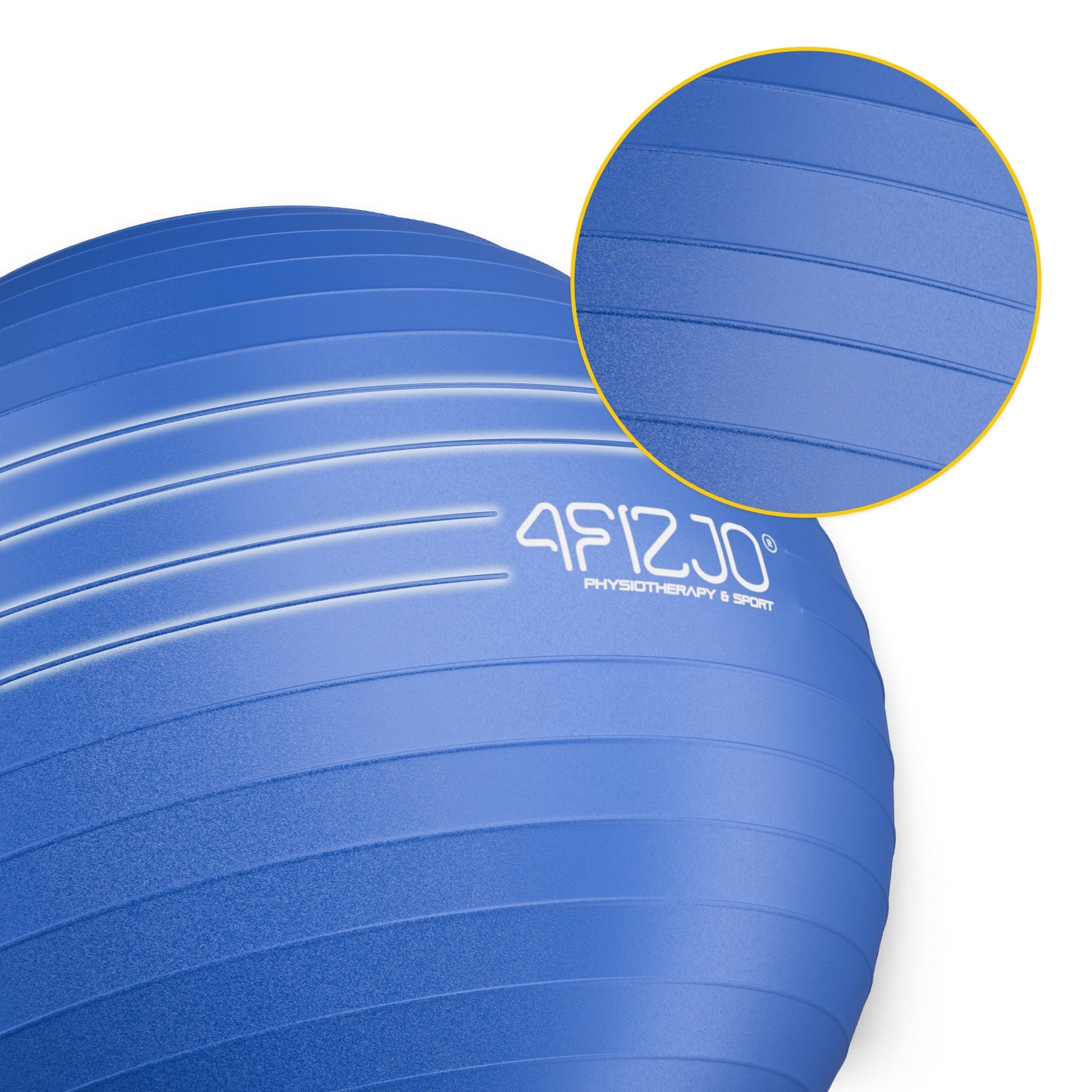 GYMNASTIC BALL REHABILITATION FITNESS TRAINING ANTI BURST WITH PUMP 65CM