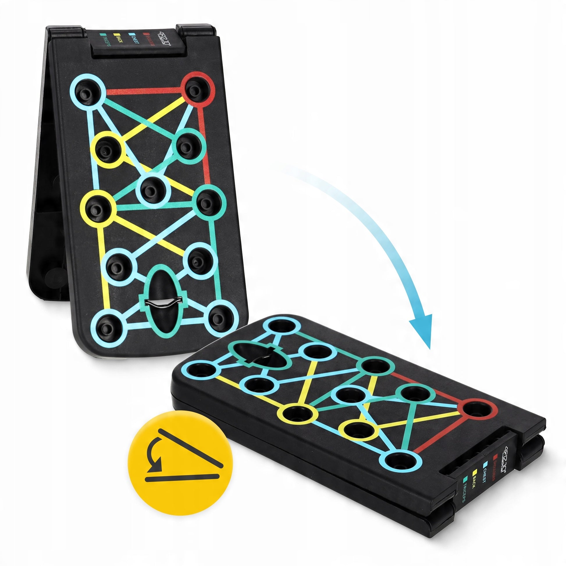 PUSH-UP BOARD EXERCISE PLATFORM HANDLES MULTIFUNCTIONAL PUSH UP BOARD