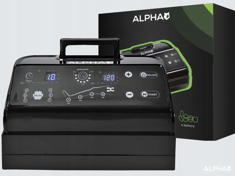 Lymphatic Drainage Compression Device - Leg Massager ALPHA Presotherapy
