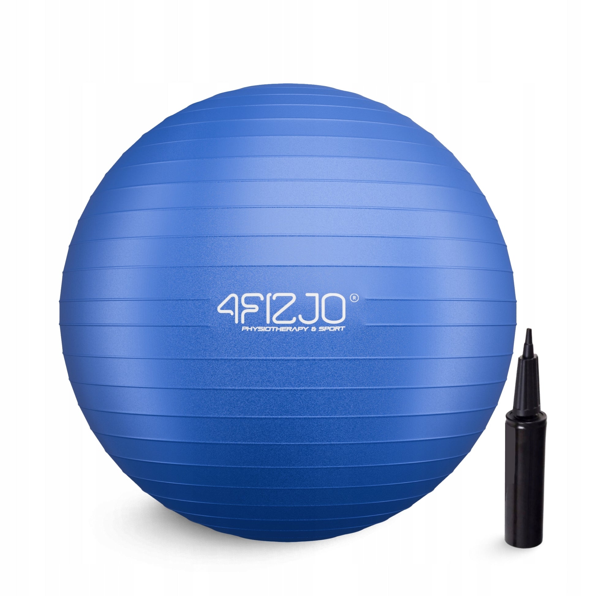 GYMNASTIC BALL REHABILITATION FITNESS TRAINING ANTI BURST WITH PUMP 65CM