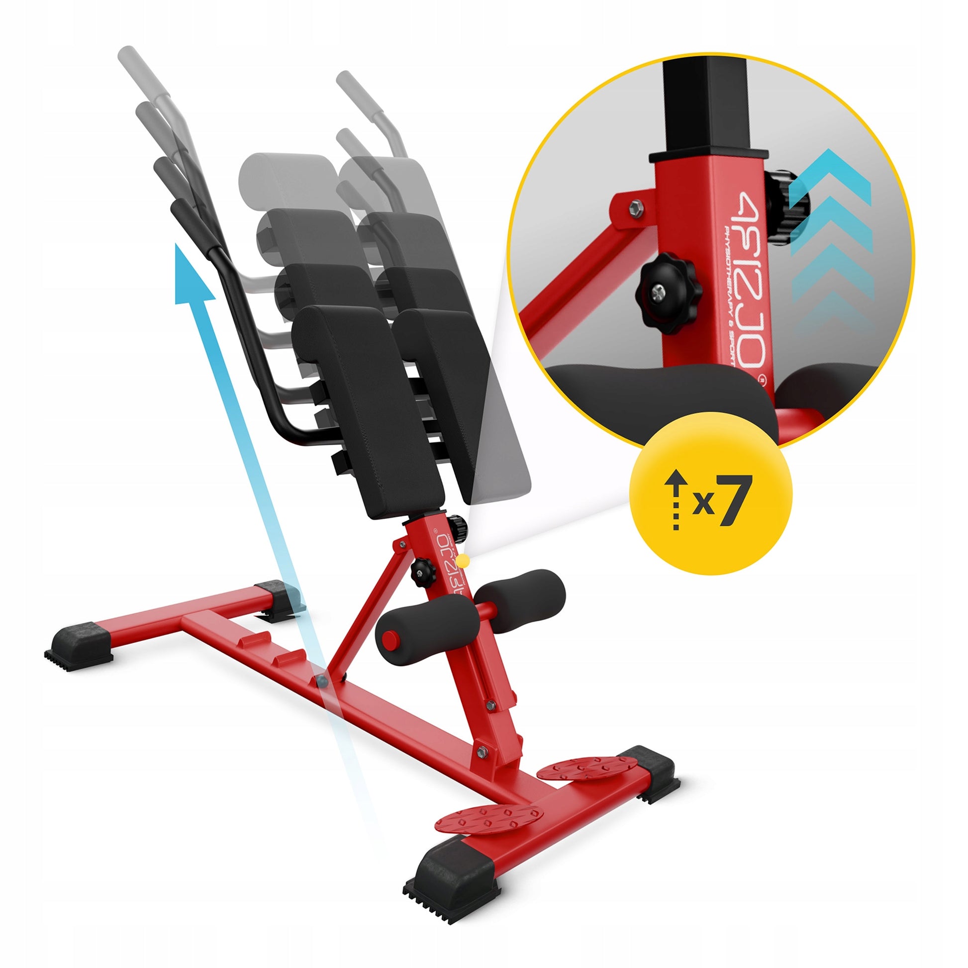ROMAN EXERCISE BENCH TRAINING ADJUSTABLE FOLDING MULTIFUNCTIONAL