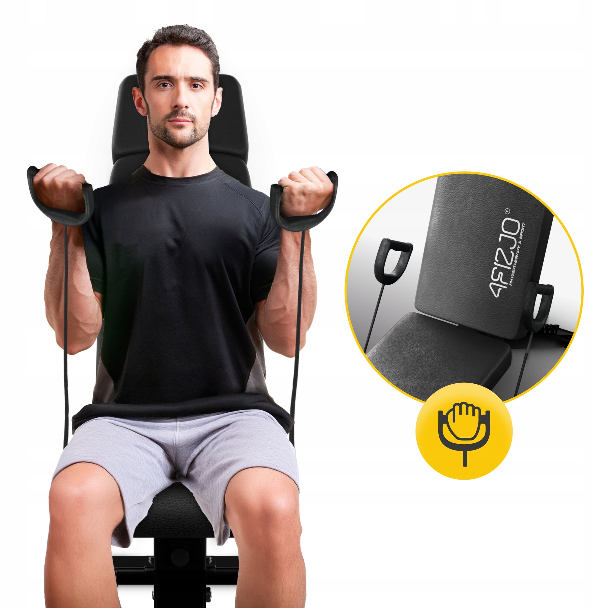 FOLDING WEIGHT BENCH ADJUSTABLE FOR EXERCISE STRAIGHT SLANTED BENCH EVO
