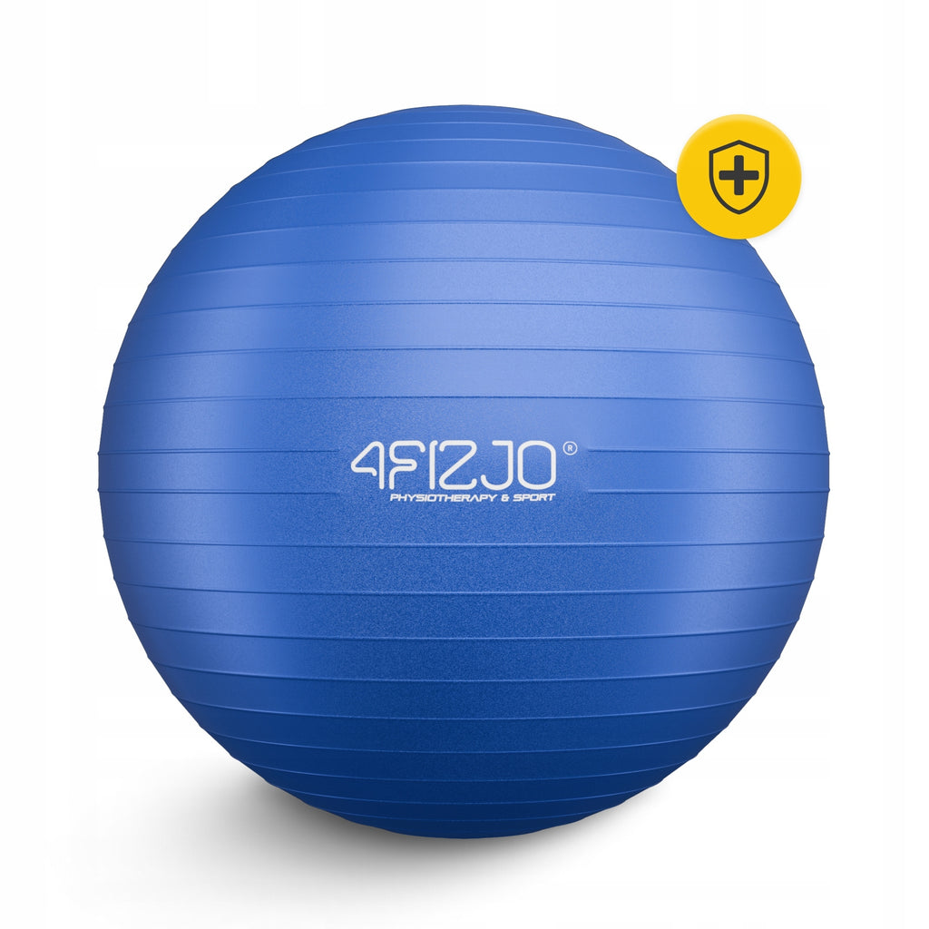 GYMNASTIC BALL REHABILITATION FITNESS TRAINING ANTI BURST WITH PUMP 65CM